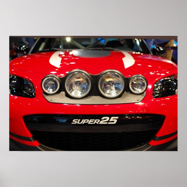 Mazda Super 25 MX5 Miata Poster (Front)