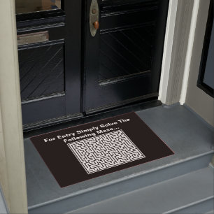 Maze Door Mat