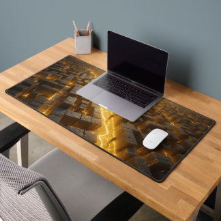 Maze of Inequality Desk Mat
