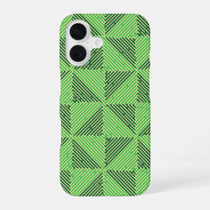 Maze Patchwork Canvas Print iPhone 16 Case