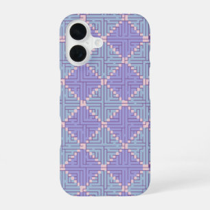 Maze Patchwork iPhone 16 Case