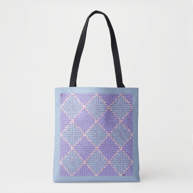 Maze Patchwork Tote Bag (Front)