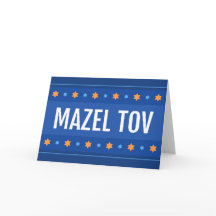 Mazel tov, congratulations on your bar mitzvah