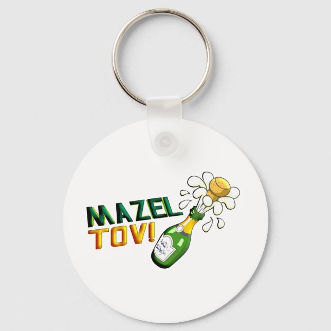 Mazel Tov Key Ring (Front)