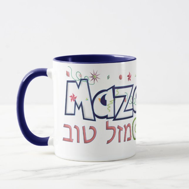 Mazel Tov Mug (Left)