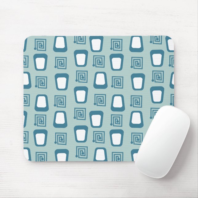 Mazes and Trapezoids  Mouse Pad (With Mouse)