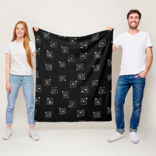 Mazes fleece blanket