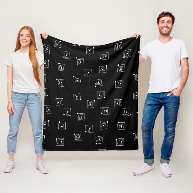 Mazes  fleece blanket (In Situ)