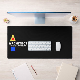 Mazipoodles Architect Artistic Desk Mat