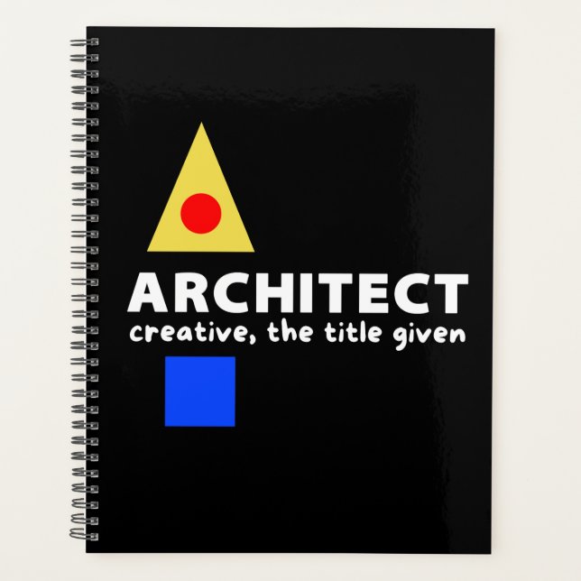 Mazipoodles Architect Creative Planner (Front)