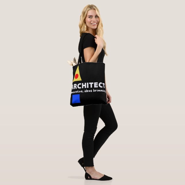 Mazipoodles Architect Innovative Tote Bag (On Model)