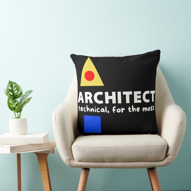 Mazipoodles Architect Technical Cushion (Chair)