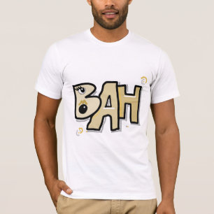 Mazipoodles Bah Humbug 3D Old Gold T-Shirt