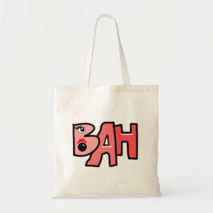 Mazipoodles Bah Humbug Red Tote Bag