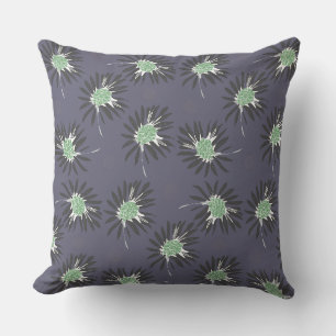 Mazipoodles Bold Daisies - Grey Cushion