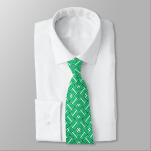MAZIPOODLES Dash Dash Striped Argyle 02 Tie