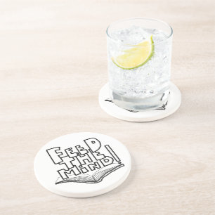 MAZIPOODLES Feed The Mind 077  Coaster