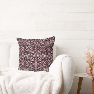 MAZIPOODLES Floral Fireworks Pattern 110 Cushion