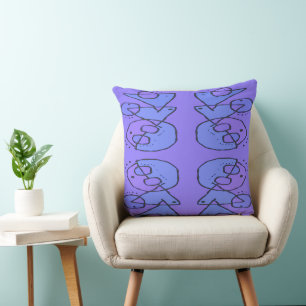 Mazipoodles In The Frame - Balanced Meal Lavender Cushion