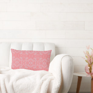Mazipoodles Neuro Art Coral Lumbar Pillow