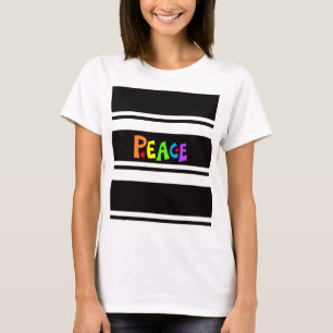 MAZIPOODLES Peace Rainbow 2 T-Shirt