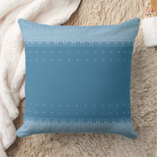 Mazipoodles Squares And Studs - Air Force Blue Cushion