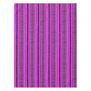 MAZIPOODLES Striped Ribbed Knitting Pattern 001 B  Tablecloth