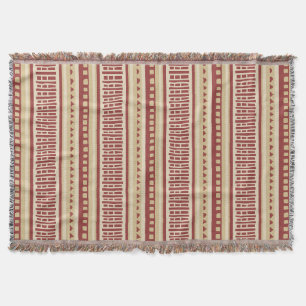 MAZIPOODLES Striped Ribbed Knitting Pattern 010 Throw Blanket