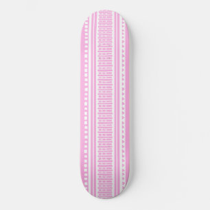 MAZIPOODLES Striped Ribbed Knitting Pattern 174 Skateboard
