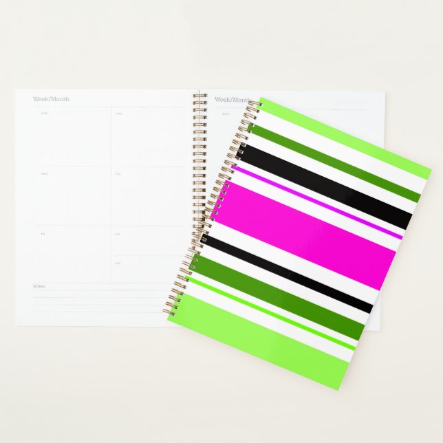 MAZIPOODLES Stripes Spaghetti 153 Planner (Display)