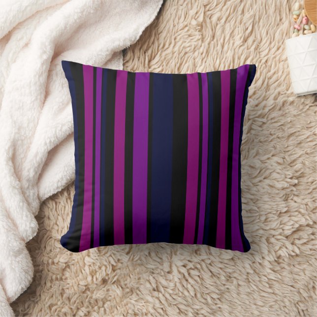 MAZIPOODLES Stripes Spaghetti 35 Cushion (Blanket)
