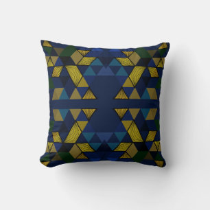 Mazipoodles Triangle Diamond Trapezium 1 Cushion