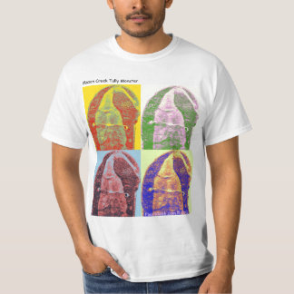 Mazon Creek Tully Monster Fossil "Pop Art Tee" T-Shirt