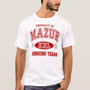 Mazur Polish Drinking Team T-Shirt