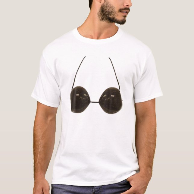 Mb Funny Coconut Summer Coconuts Bra Funny Hallowe T-Shirt (Front)