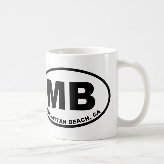 MB Manhattan Beach Coffee Mug (Right)