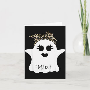 Mb Soky Mimi Ghost Bandana Boo Halloween Family Ma Card