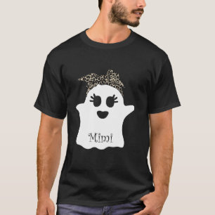 mb Spooky Mimi Ghost Bandanna Boo Halloween Family T-Shirt