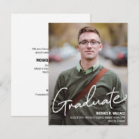 MBA business Graduate Custom photo name