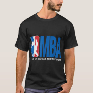 MBA Graduation Gift Basketball Theme Pun Grad Gift T-Shirt