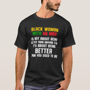 MBA Student Business Degree Graduation T-Shirt