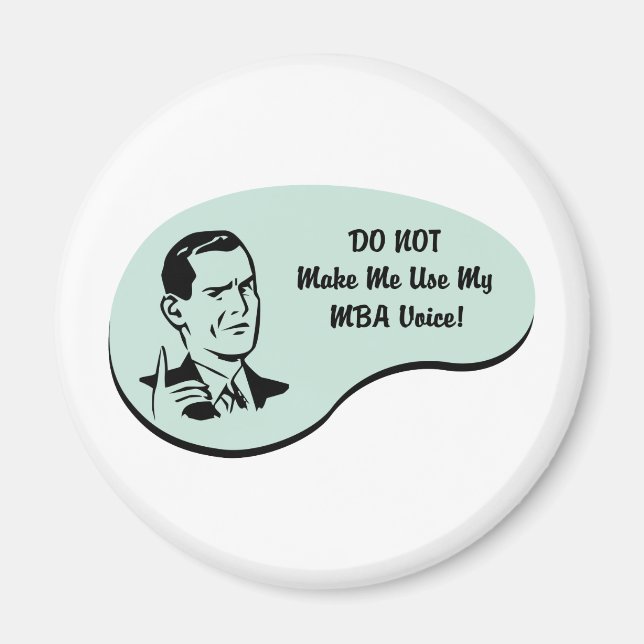 MBA Voice Magnet (Front)