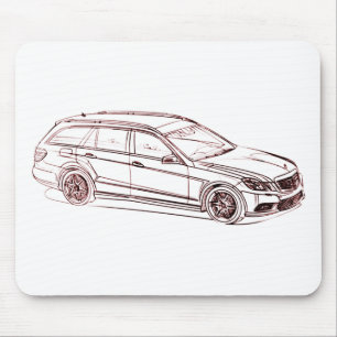 MBAMG E Class Estate 2010 Mouse Pad