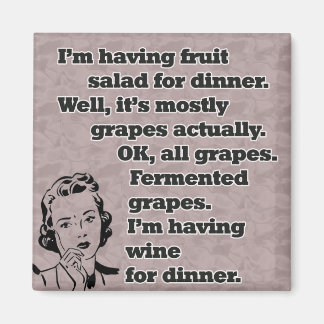 MBM fruit salad Magnet