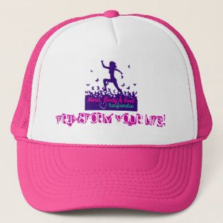 MBST Pink Trucker Hat- Transform Your Life! Trucker Hat
