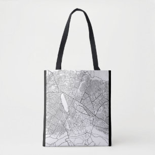 Mbuji-Mayi Democratic Republic of the Congo Map Tote Bag