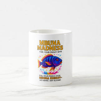Mbuna Madness Energy Drink Parody Coffee Mug