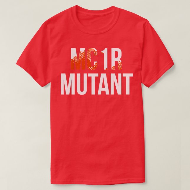 Mc1R Mutant Funny Redhead Ginger T-Shirt (Design Front)