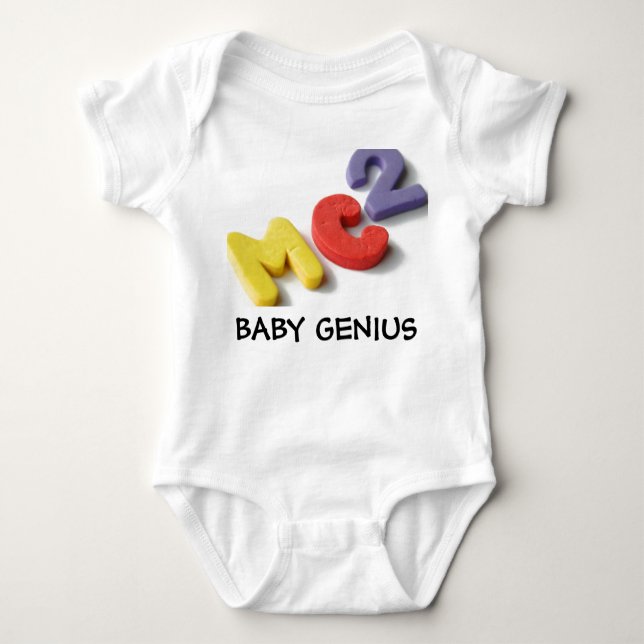 MC2 BABY GENIUS BABY BODYSUIT (Front)