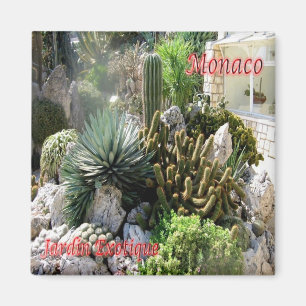 MC - Monaco - Exotic Garden Magnet